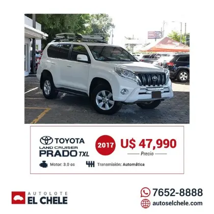 TOYOTA LAND CRUISER PRADO TXL 2017